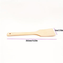 Bamboo Spatula Turner For Flat Bottom Pan Non scratch And Heat resistant