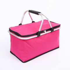 Insulated Vegetable Basket Bento Bag with Ice Pack - Waterproof