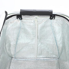Insulated Vegetable Basket Bento Bag with Ice Pack - Waterproof