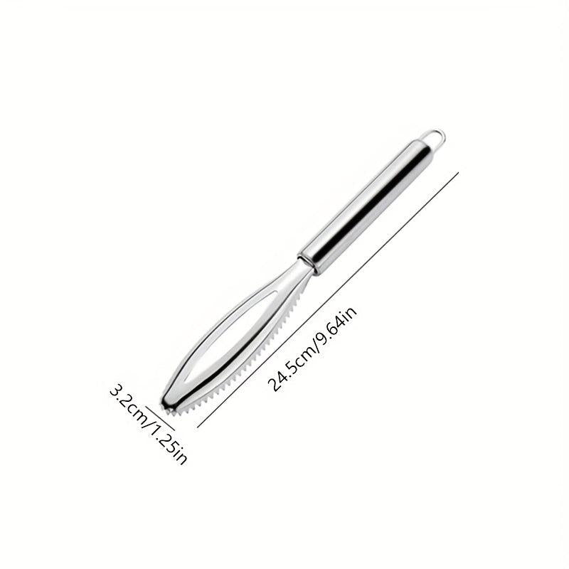 3-in-1 Stainless Steel Fish Scaler Remover Cutter
