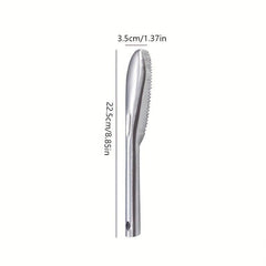 3-in-1 Stainless Steel Fish Scaler Remover Cutter