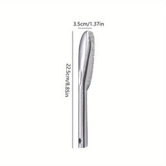 3-in-1 Stainless Steel Fish Scaler Remover Cutter