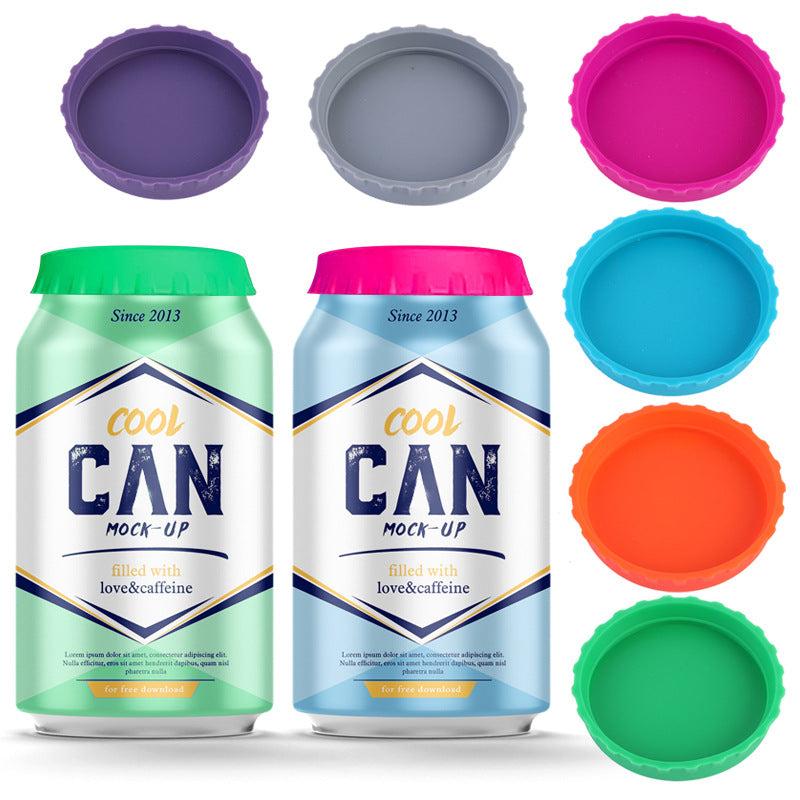 1pc Silicone Bottle Stopper Leak-proof Soft Sealed Soda Lid Beer Caps