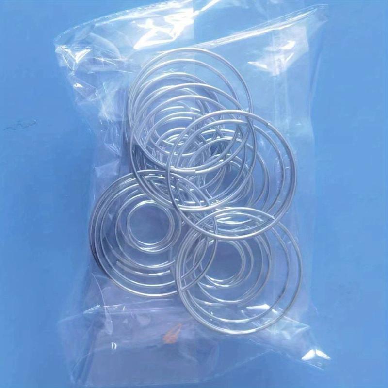 10pcs Spring Egg Cups Stainless Steel Egg Holders Kitchen Accessories
