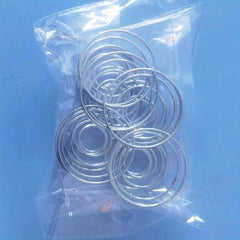 10pcs Spring Egg Cups Stainless Steel Egg Holders Kitchen Accessories