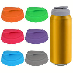 6pc Silicone Easy Pull Can Lid Sealing Lid