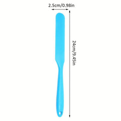 5pcs Silicone Jar Spatulas Heat Resistant Cream Scrapers Kitchen Gadgets