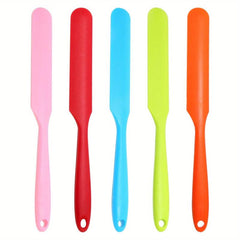 5pcs Silicone Jar Spatulas Heat Resistant Cream Scrapers Kitchen Gadgets