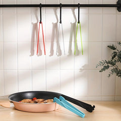Toaster Tong Oven Rack Push Pull Stick Grill Kitchen Tongs Multifunctional
