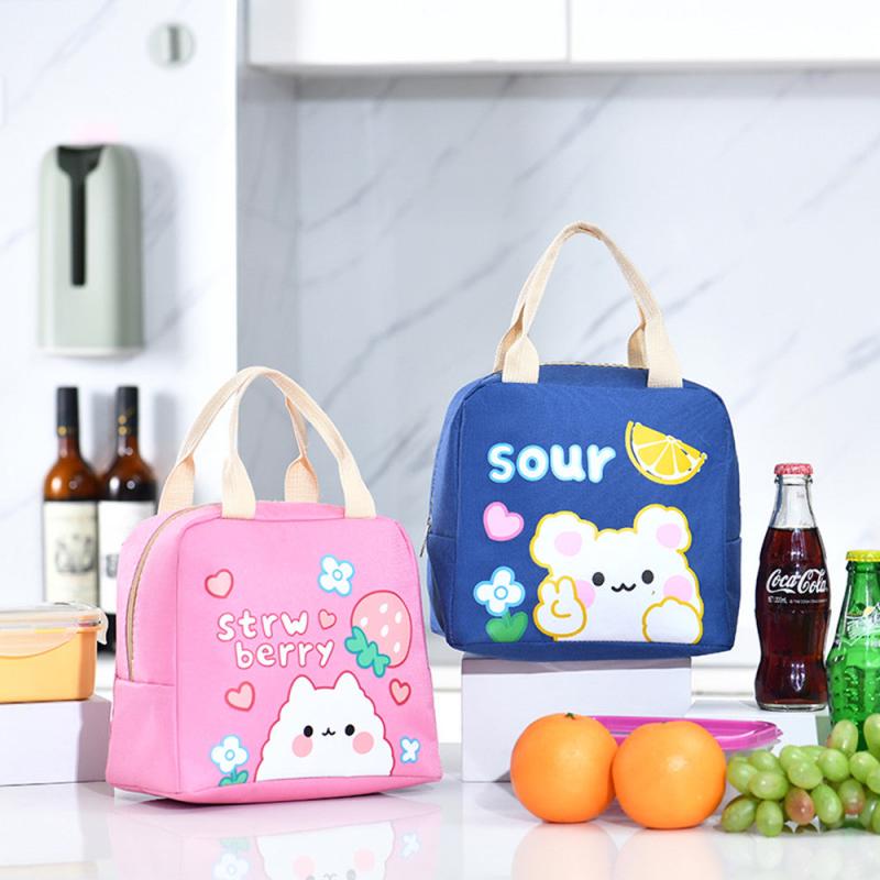 Oxford Cloth Lunch Bag Insulated Thermal Bag