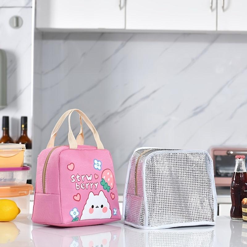 Oxford Cloth Lunch Bag Insulated Thermal Bag
