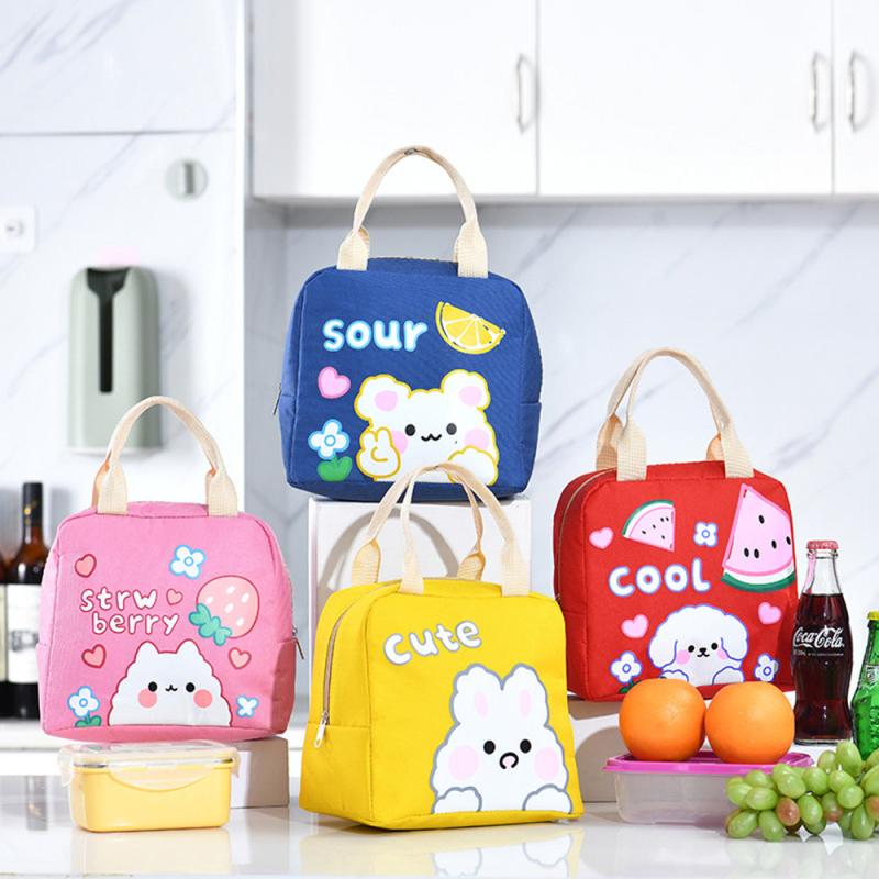 Oxford Cloth Lunch Bag Insulated Thermal Bag