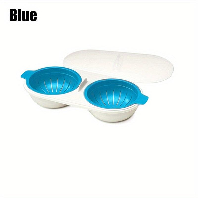 Double Cup Egg Separator Plastic Egg Yolk Separator Kitchen Gadget