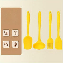 4-Piece Silicone Cooking Utensil Set