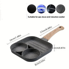 4 Cup Frying Pan 19.0cm for Gas Stove & Induction Cooker