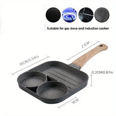 4 Cup Frying Pan 19.0cm for Gas Stove & Induction Cooker