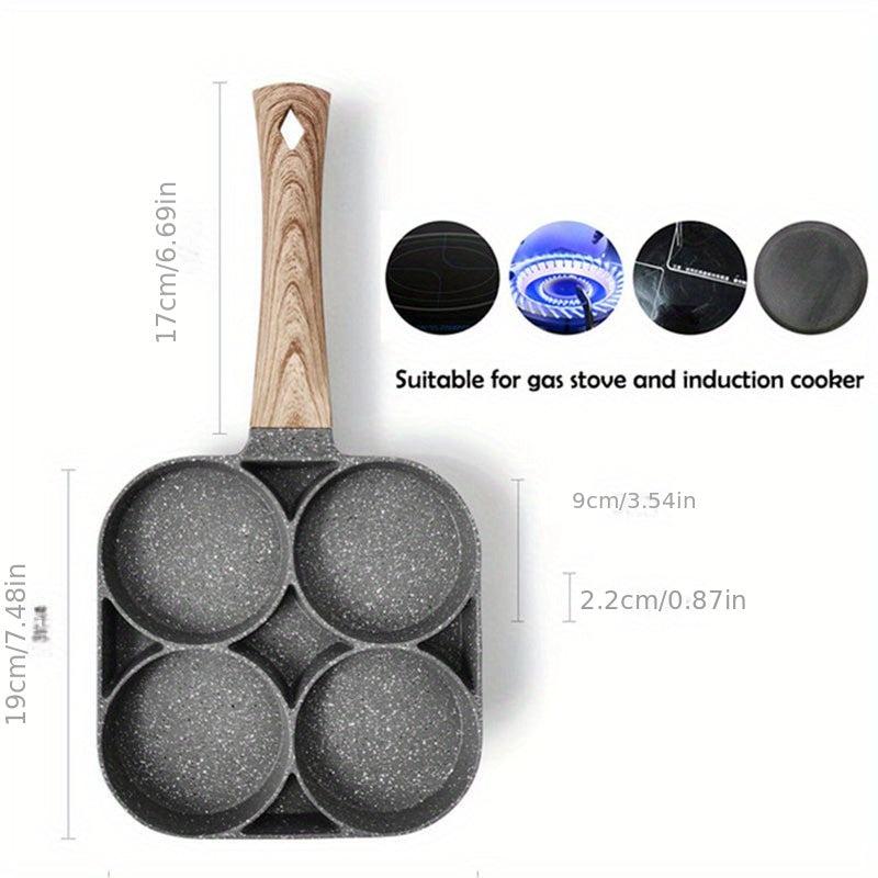 4 Cup Frying Pan 19.0cm for Gas Stove & Induction Cooker