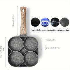 4 Cup Frying Pan 19.0cm for Gas Stove & Induction Cooker
