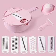 12in1 Vegetable Chopper Fruit Slicer Grater Cutter Onion Mincer Potato Shredder