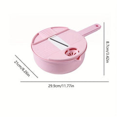 12in1 Vegetable Chopper Fruit Slicer Grater Cutter Onion Mincer Potato Shredder
