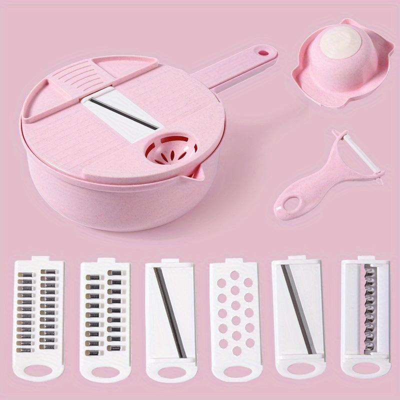 12in1 Vegetable Chopper Fruit Slicer Grater Cutter Onion Mincer Potato Shredder