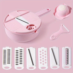 12in1 Vegetable Chopper Fruit Slicer Grater Cutter Onion Mincer Potato Shredder