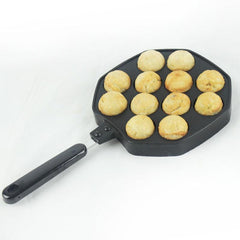 12 Holes Takoyaki Pan Non Stick Cooking Plate for Cake Po