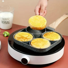 Non Stick Egg Pancake Maker with Wooden Handle