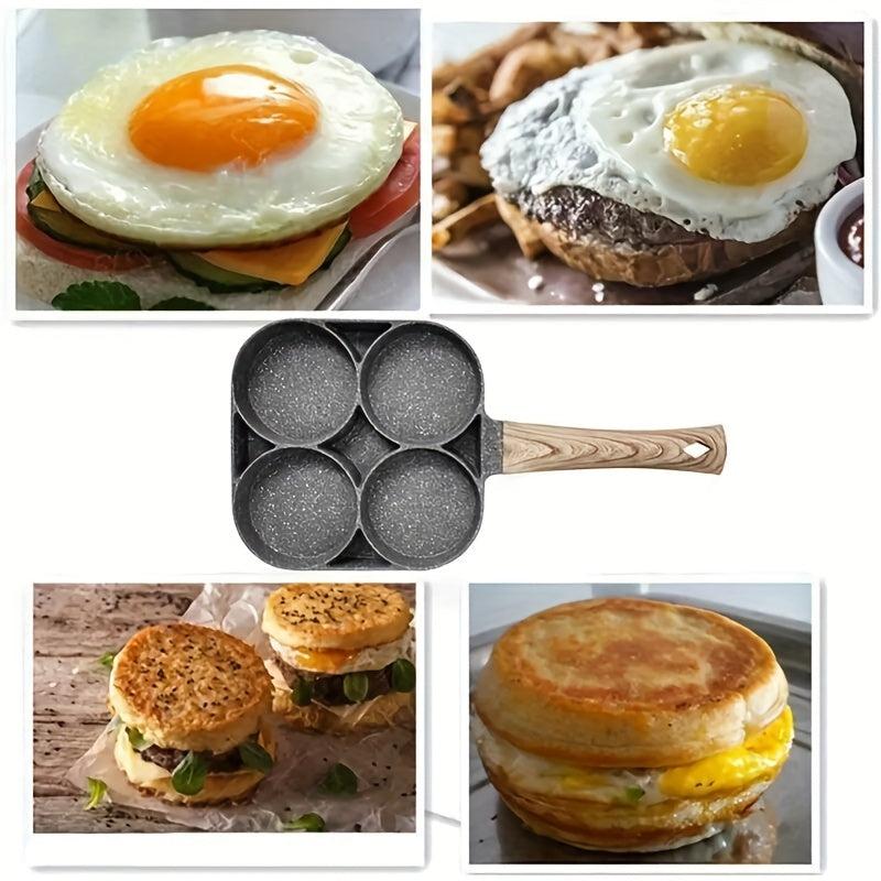 Non Stick Egg Pancake Maker with Wooden Handle