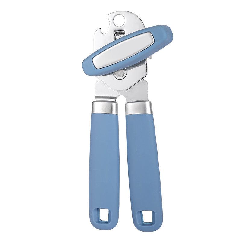 Stainless Steel Manual Can Opener 3-in-1 with Comfortable Handle