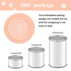 1pc Silicone Lid For Pet Food Can Universal Sealing