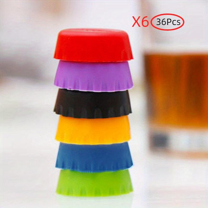 Silicone Beer Bottle Fresh-keeping Cover 6 Colors