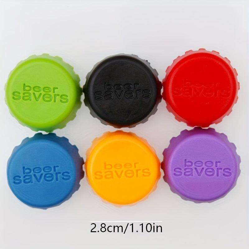 Silicone Beer Bottle Fresh-keeping Cover 6 Colors