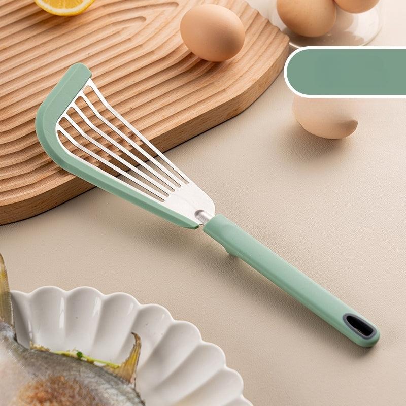 Heat Resistant Silicone Fish Spatula for Nonstick Cookware