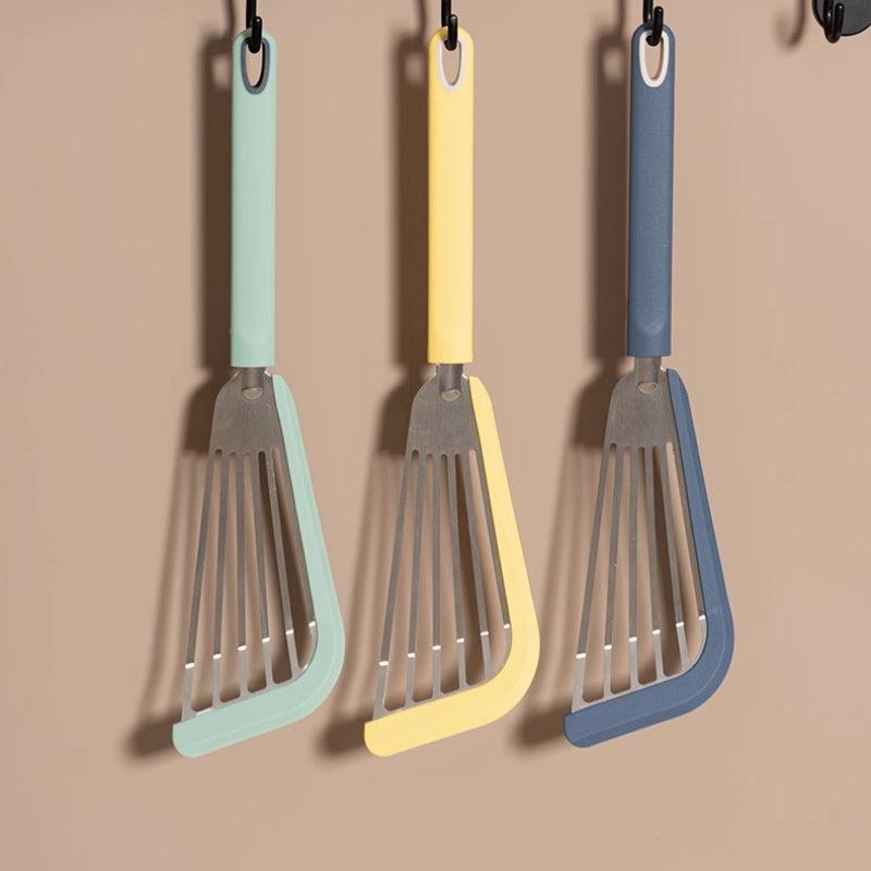 Heat Resistant Silicone Fish Spatula for Nonstick Cookware