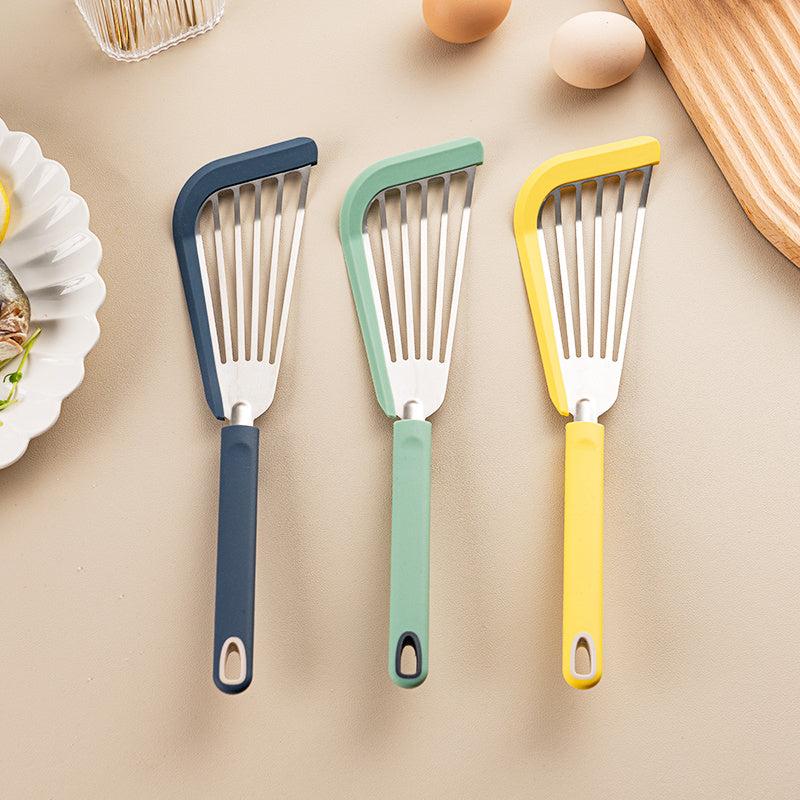 Heat Resistant Silicone Fish Spatula for Nonstick Cookware