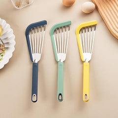 Heat Resistant Silicone Fish Spatula for Nonstick Cookware