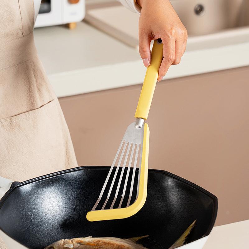 Heat Resistant Silicone Fish Spatula for Nonstick Cookware