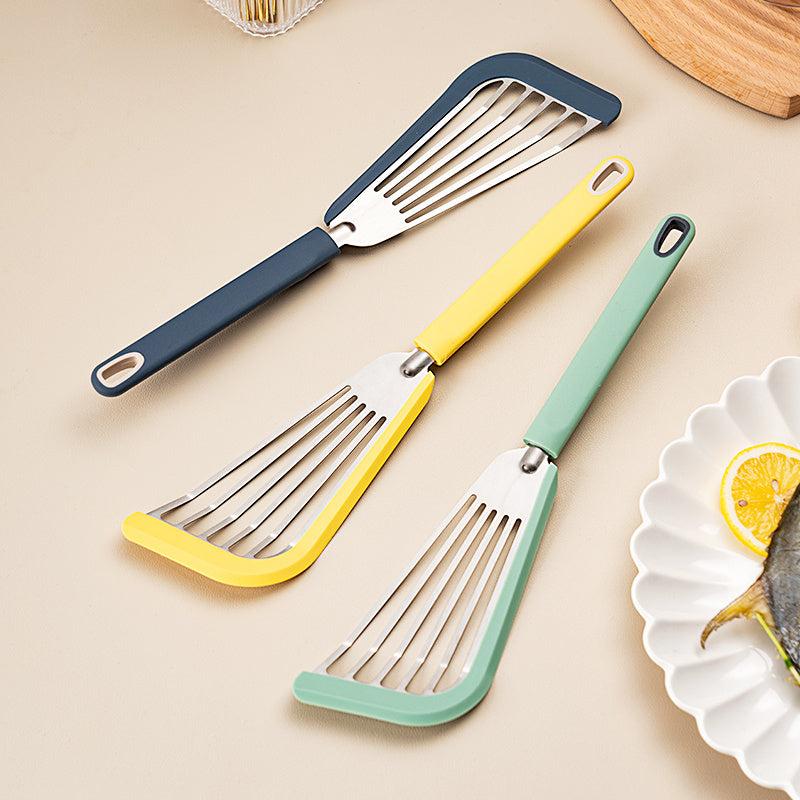 Heat Resistant Silicone Fish Spatula for Nonstick Cookware