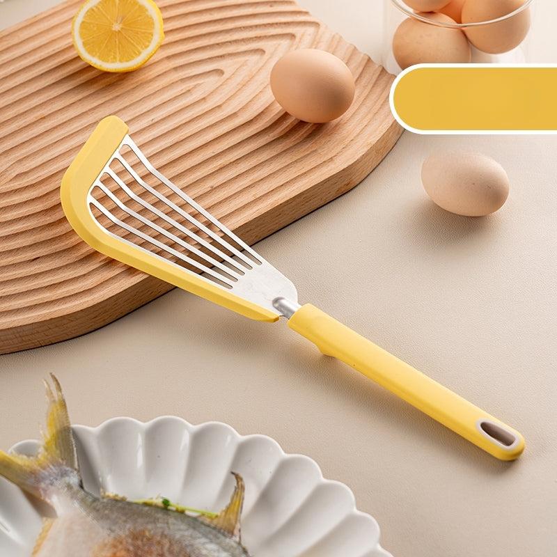 Heat Resistant Silicone Fish Spatula for Nonstick Cookware