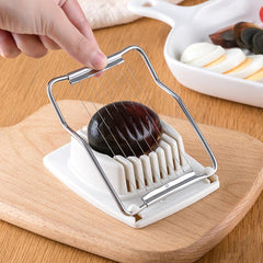 Upgraded Egg Slicer Stainless Steel Kitchen Tool