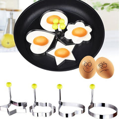 Stainless Steel Egg Shaper Pancake Mould Mold Kitchen Tools