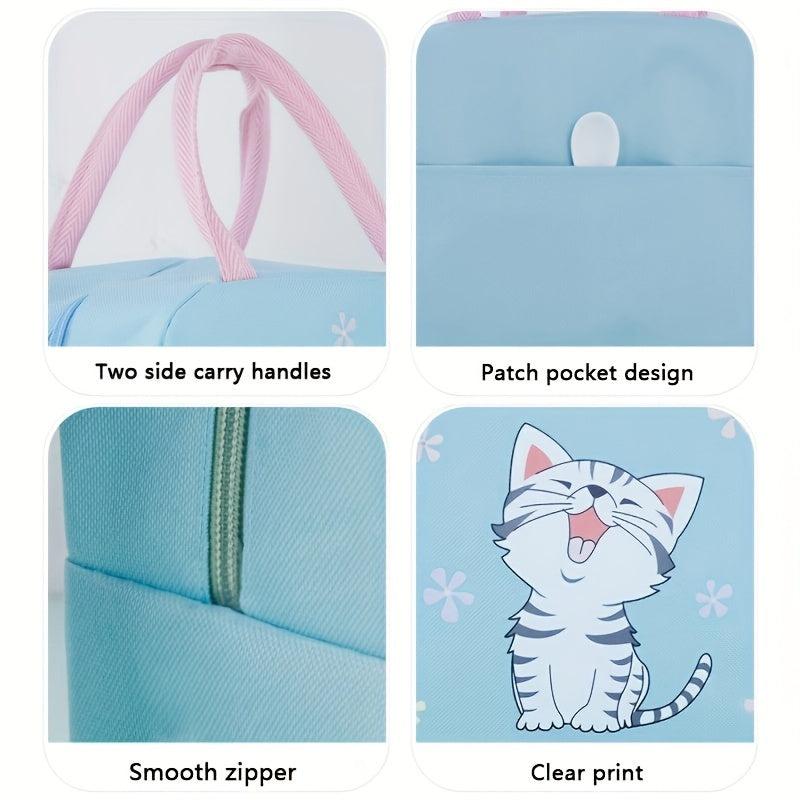 Cartoon Animals Lunch Box Bag Waterproof Insulation Bento Bag