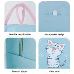 Cartoon Animals Lunch Box Bag Waterproof Insulation Bento Bag