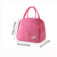 Large Insulated Lunch Bag for Teens with Bento Bag and Ice Pack