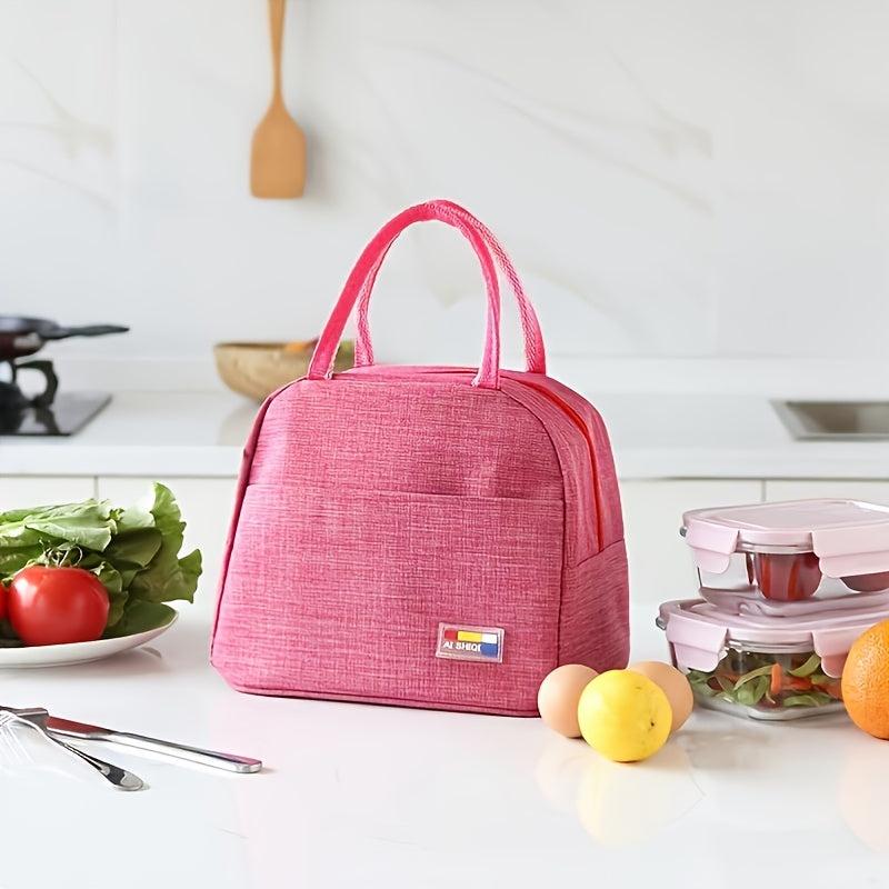Large Insulated Lunch Bag for Teens with Bento Bag and Ice Pack