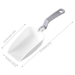 Foldable Ice Scoop w/ Long Handle Multifunctional Shovel