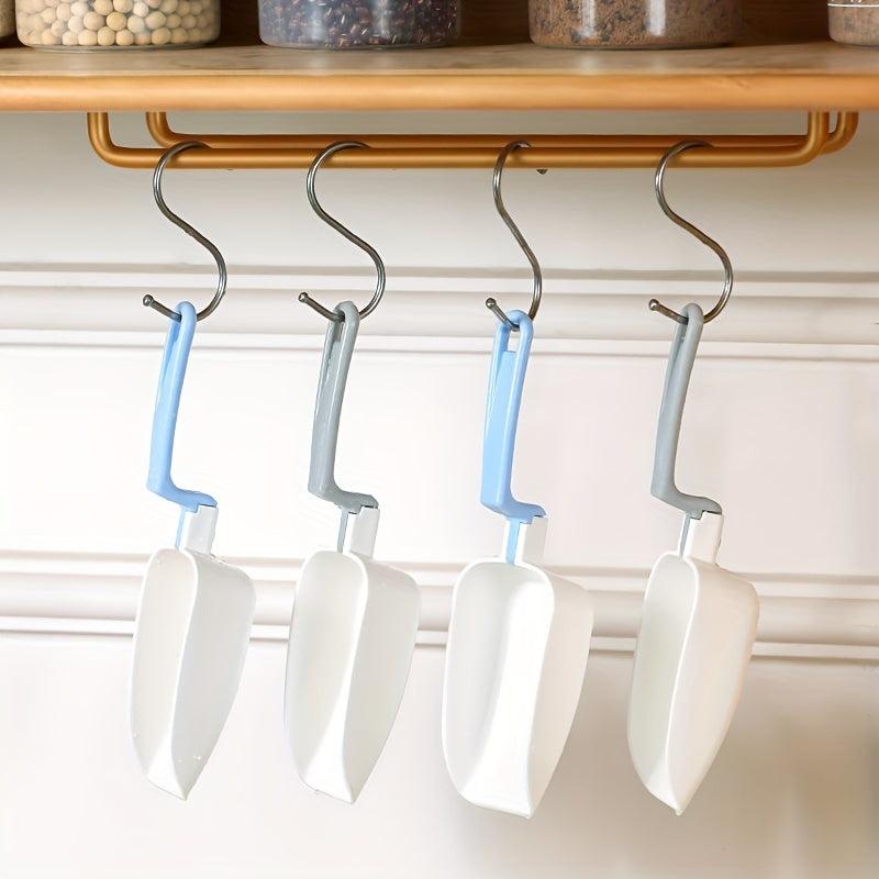 Foldable Ice Scoop w/ Long Handle Multifunctional Shovel