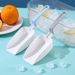Foldable Ice Scoop w/ Long Handle Multifunctional Shovel