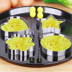 Stainless Steel Egg Shaper Mould Kitchen Cooking Tools